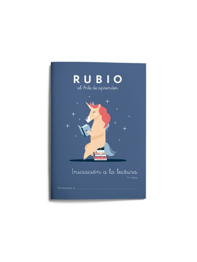 Cuaderno rubio iniciacion a la lectura + 4 años