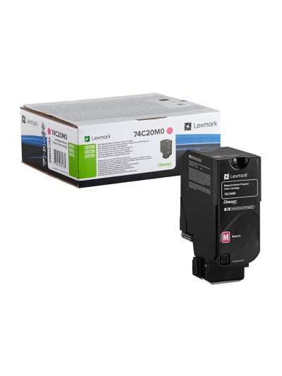 Toner lexmark laser 74c20m0 cx725de / cs720de / cs725de magenta 3000 paginas