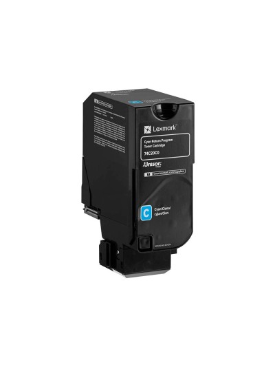 Toner lexmark laser 74c20c0 cx725de / cs720d e/ cs725de cian 3000 paginas