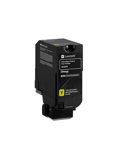 Toner lexmark laser 74c20y0 cx725de / cs720de / cs725de amarillo 3000 paginas