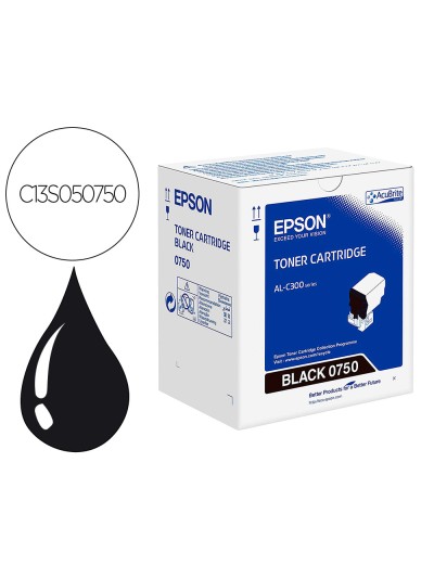 Toner epson c13s050750 negro 7300 paginas