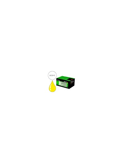 Toner laser lexmark 80c2hye amarillo 3000 paginas