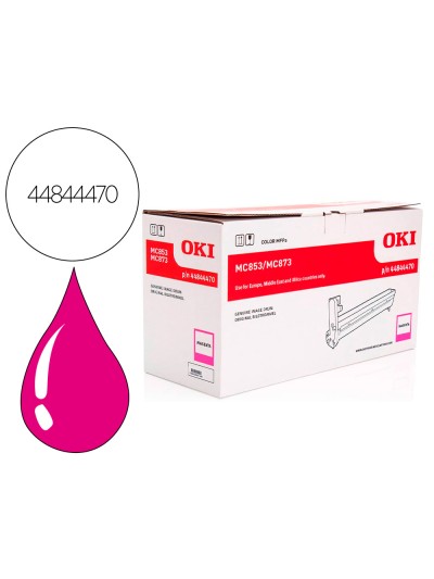 Tambor oki laser i mc853 / 873 magenta 30000 paginas