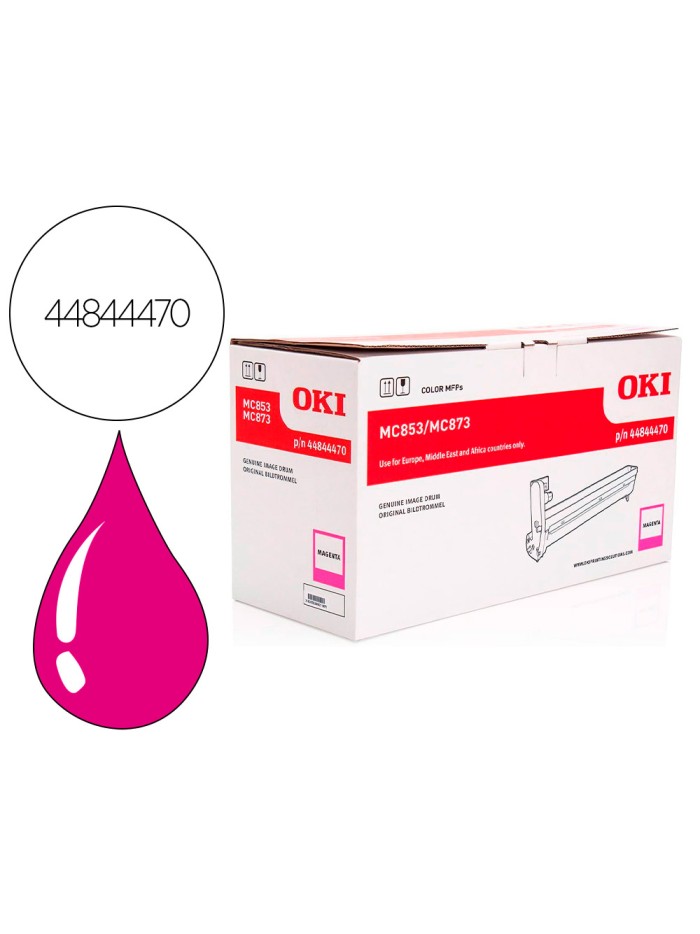 Tambor oki laser i mc853 / 873 magenta 30000 paginas Tambor oki laser i mc853 / 873 magenta 30000 paginas