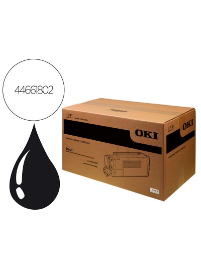 Toner oki laser serie b840 negro 20000 paginas