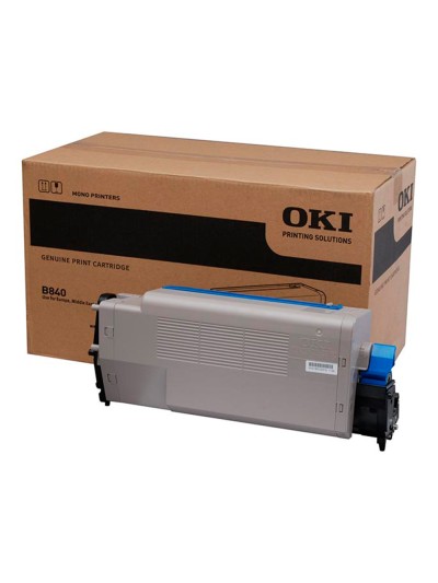Toner oki laser serie b840 negro 20000 paginas