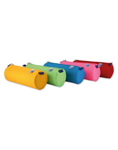 Bolso escolar portatodo oxford modelo kangoo kids redondo grande colores surtidos 220x70x90 mm