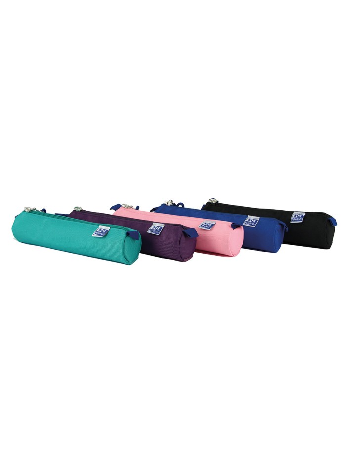 Bolso escolar oxford portatodo kangoo teens redondo pequeño colores surtidos 220x45x45 mm Bolso escolar oxford portatodo kangoo teens redondo pequeño colores surtidos 220x45x45 mm