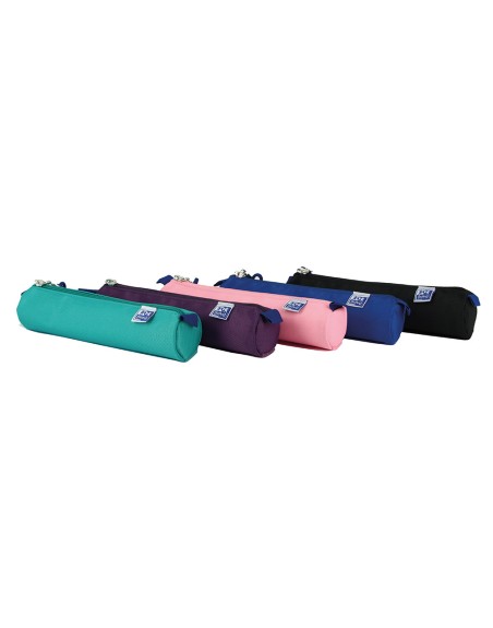 Bolso escolar oxford portatodo kangoo teens redondo pequeño colores surtidos 220x45x45 mm