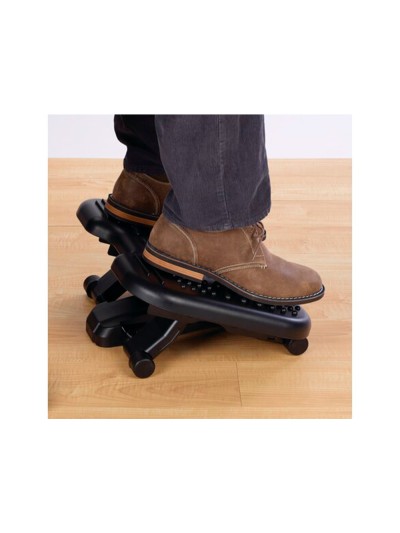 Reposapies kensington solemassage 5 alturas ajustables color negro