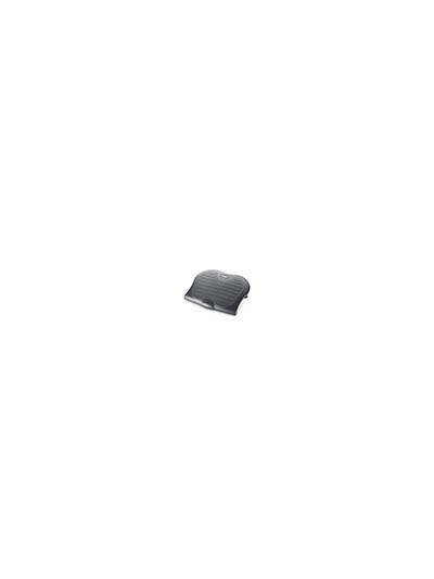 Reposapies kensington solesaver 3 alturas ajustablescolor negro 450x350 mm