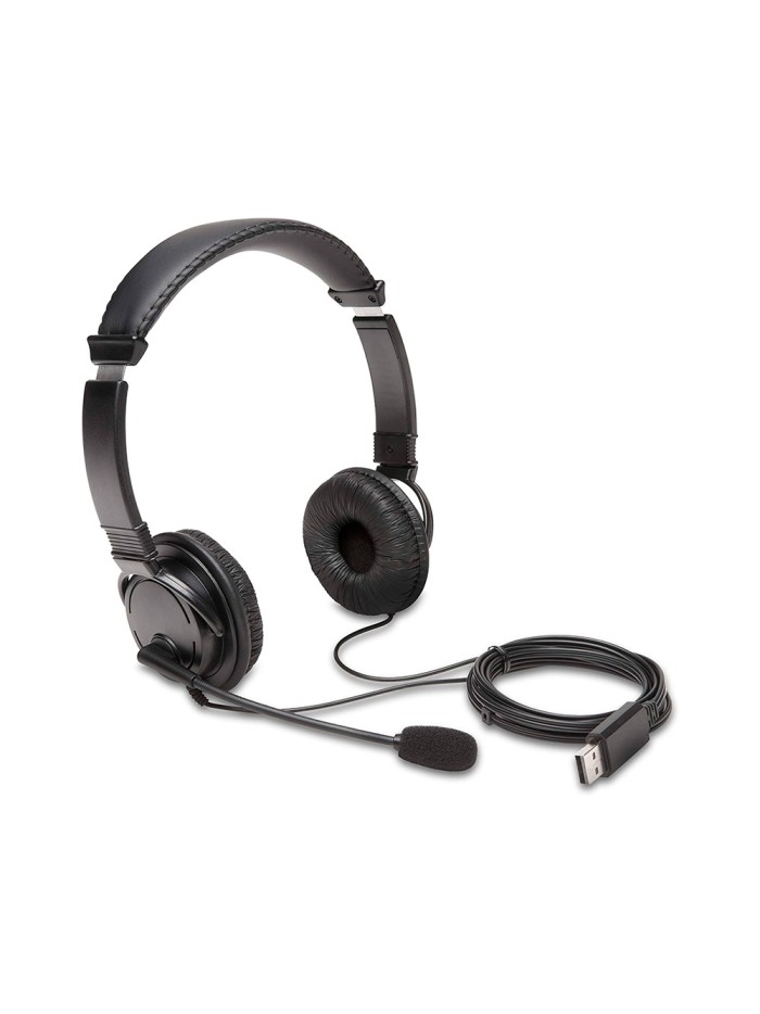Auricular kensington hi-fi con microfono usb cable 180 cm Auricular kensington hi-fi con microfono usb cable 180 cm