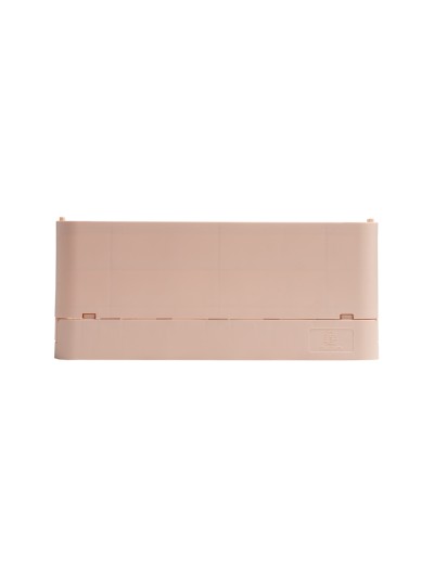 Caja plegable exacompta midi skandi polipropileno reciclado color nude 276x188x120 mm