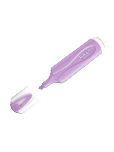 Rotulador maped fluorescente peps pastel con glitter colores surtidos
