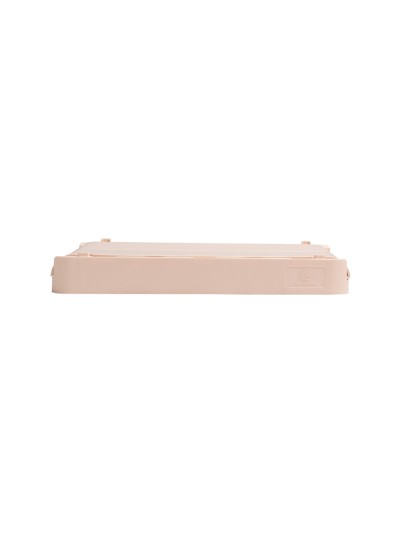 Caja plegable exacompta midi skandi polipropileno reciclado color nude 276x188x120 mm