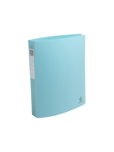 Carpeta de 4 anillas 30 mm exacompta skandi din a4+ polipropileno reciclado colores surtidos
