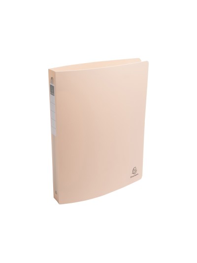 Carpeta de 4 anillas 30 mm exacompta skandi din a4+ polipropileno reciclado colores surtidos