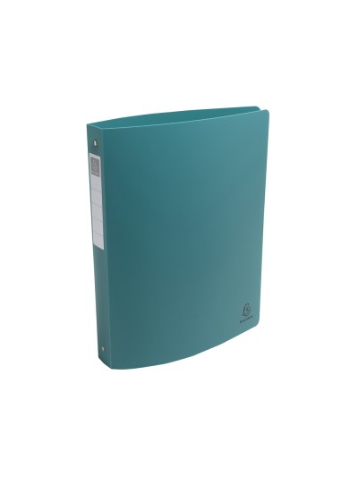 Carpeta de 4 anillas 30 mm exacompta skandi din a4+ polipropileno reciclado colores surtidos