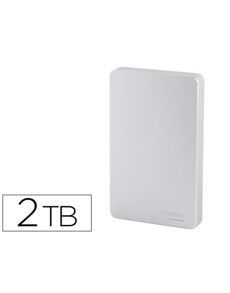 Disco duro q-connect 2,5/' externo 2tb usb 3.0 sata