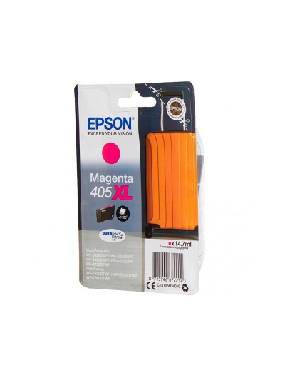 Ink-jet epson 405 xl wf-3820dwf / wf-4820dwf / wf-7830dtwf / wf-7840dtwf alta capacidad magenta