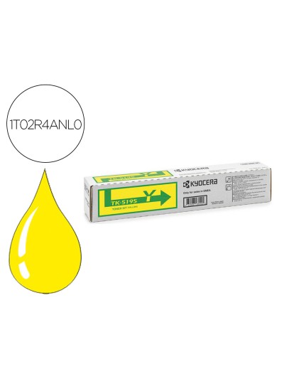 Toner kyocera tk5195y mita amarillo 7000 paginas