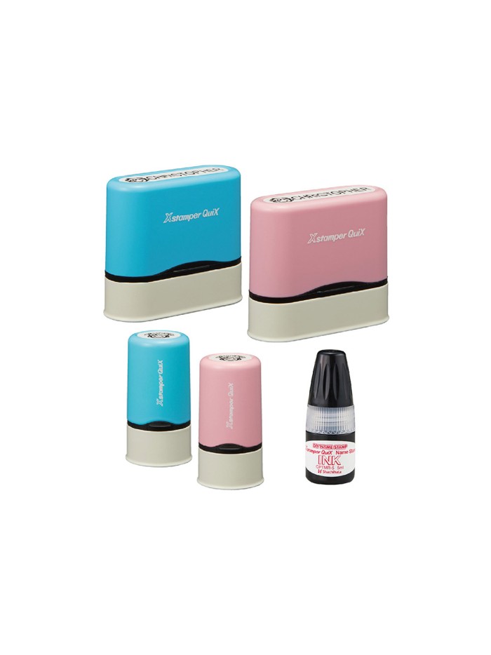 Sello x stamper quix nombre personalizable kit iniciacion 20 sellos 5 por medidas y color Sello x stamper quix nombre personalizable kit iniciacion 20 sellos 5 por medidas y color