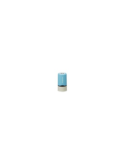 Sello x stamper quix nombre personalizable color azul 13 mm qn32