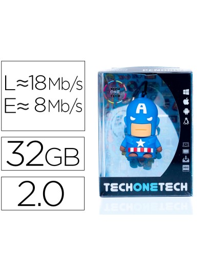 Memoria usb tech on tech super a 32 gb