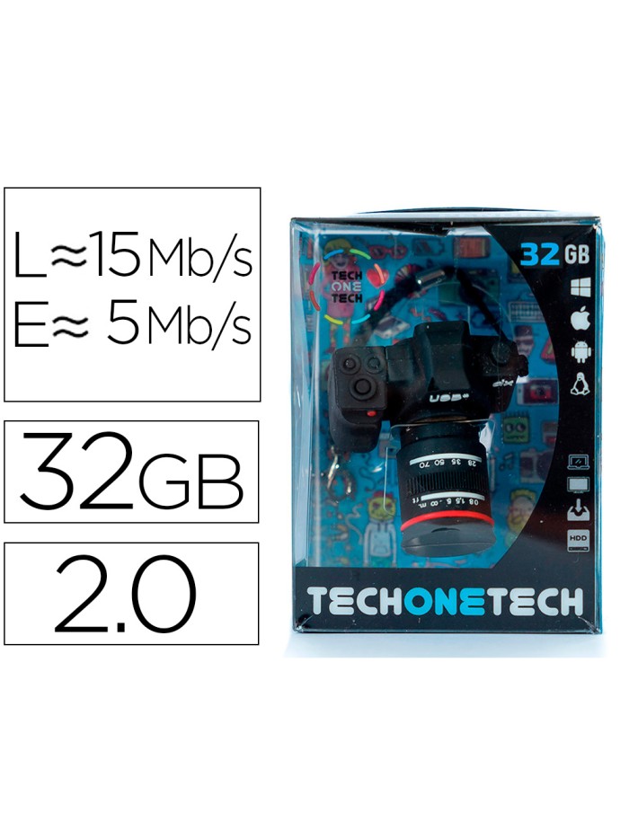 Memoria usb tech on tech camara fotos dx 32 gb Memoria usb tech on tech camara fotos dx 32 gb