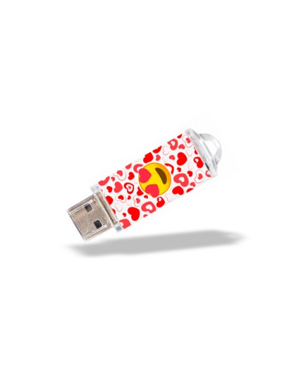 Memoria usb tech on tech emojitech heart eyes 32 gb