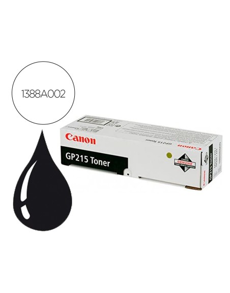 Toner canon gp215 gp200 gp210f gp211 gp215 negro