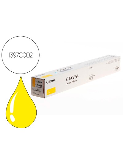 Toner canon exv54 ir c3025i amarillo