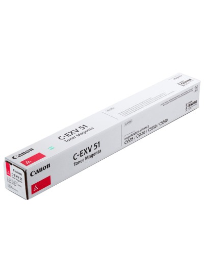 Toner canon exv51 ir c5335 c5540 c55000 magenta