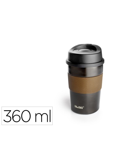 Vaso termico ibili doble pared luxe cafe 360 ml
