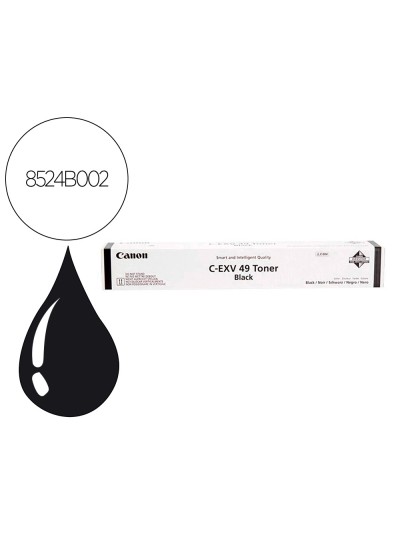 Toner canon exv49k ir advance c3325 c3330 negro