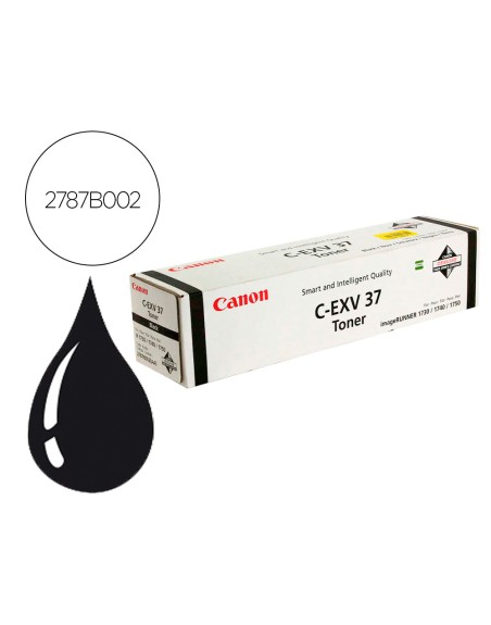 Toner canon exv37 ir1730 ir1740 ir1750 negro