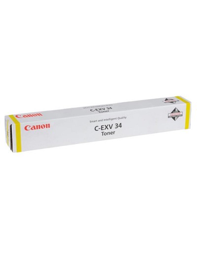 Toner canon exv34y / irc2020 irc2025 amarillo