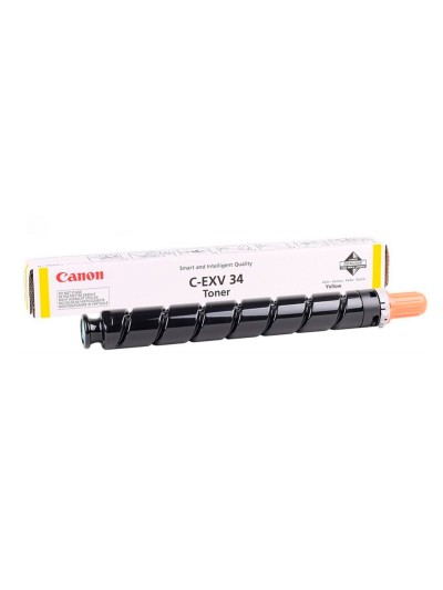 Toner canon exv34y / irc2020 irc2025 amarillo