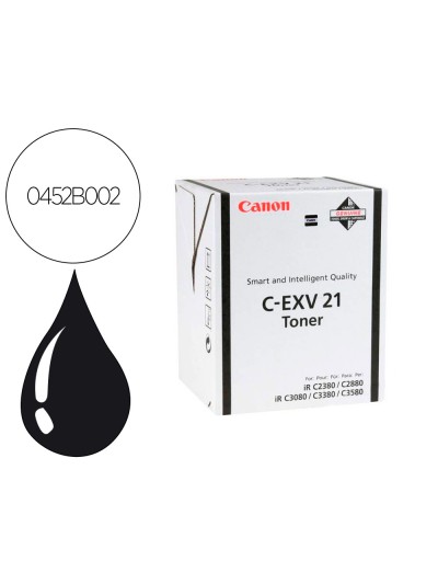 Toner canon exv21b irc2380 irc2880 negro