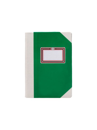 Libro cartone cosido fernandes flecha din a6+ rayado horizontal 50 hojas 100 gr rojo