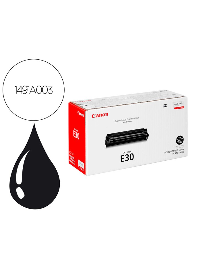 Toner canon e30 fc204 fc210 fc224 fc310 fc330 negro Toner canon e30 fc204 fc210 fc224 fc310 fc330 negro