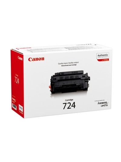 Toner canon 724h lbp6750 lbp6780 negro