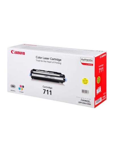 Toner canon 711y lbp5300 lbp5360 amarillo