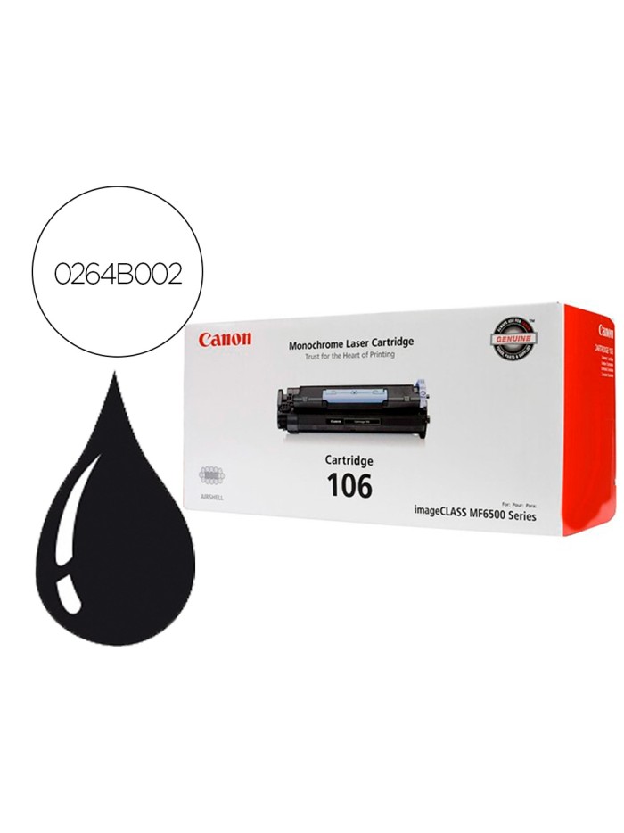 Toner canon 706 mf6530 mf6540 mf6550 mf6560 negro Toner canon 706 mf6530 mf6540 mf6550 mf6560 negro