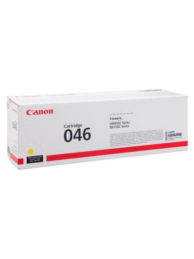 Toner canon 046y lbp650 mfc730 amarillo