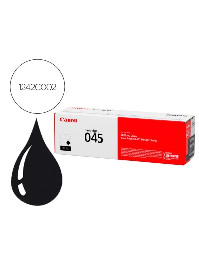 Toner canon 045bk mf631 mf633 mf635 negro