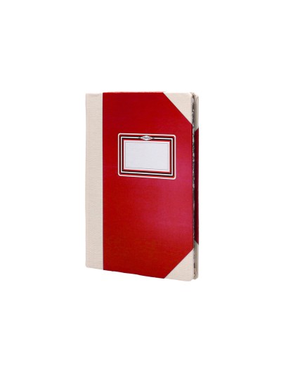Libro cartone cosido fernandes flecha din a6+ rayado horizontal 50 hojas 100 gr azul