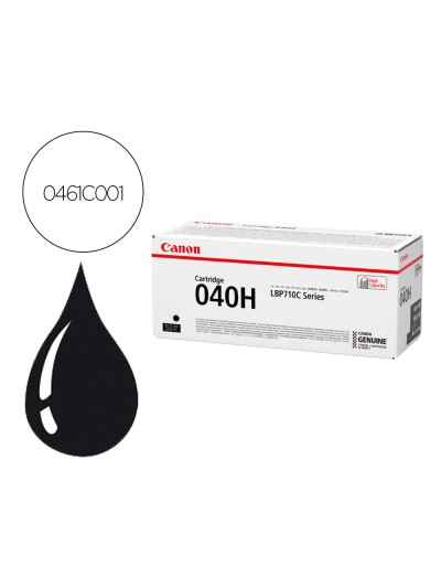 Toner canon 040hbk alta capacidad lbp710 lbp712 negro