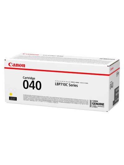 Toner canon 040y lbp710 lbp712 amarillo