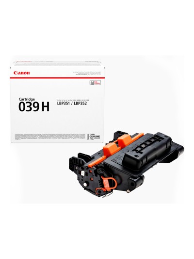 Toner canon 039h isensys lbp351x lbp352x negro